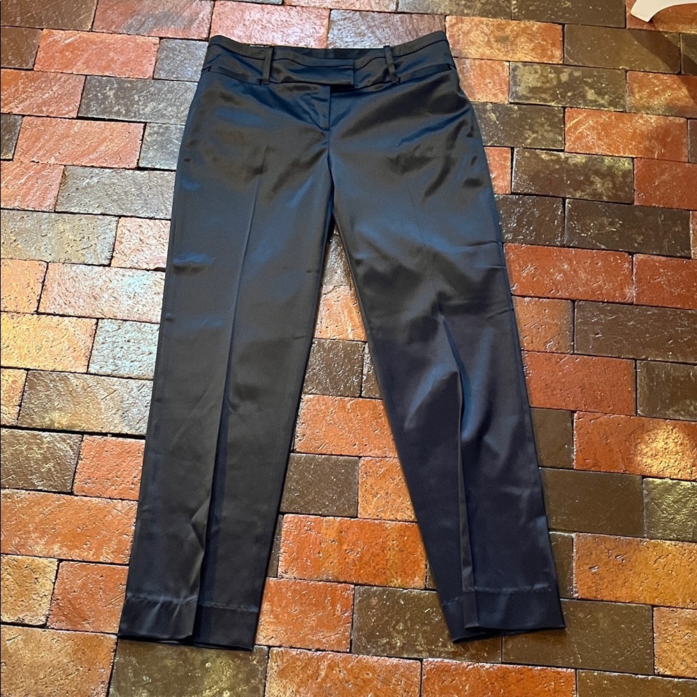 apostrophe Naomi black size 6 polyester and spandex pants 2082